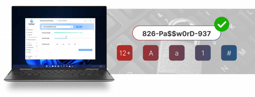 Create super strong passwords with KeyDepot