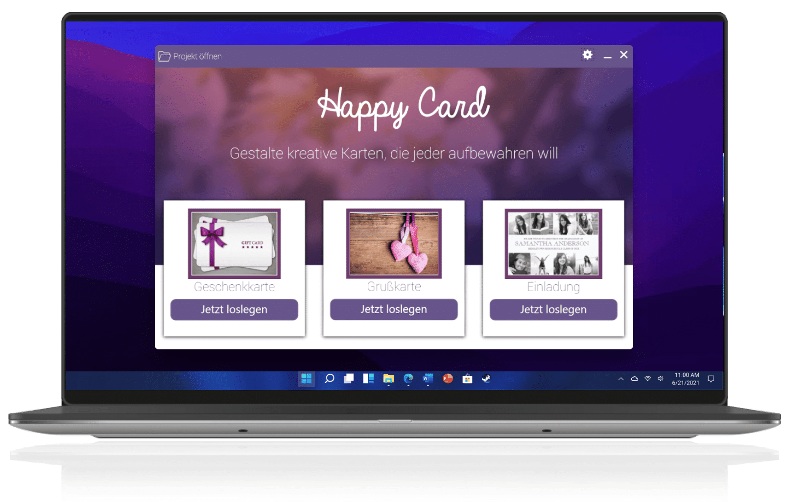 HappyCard starten