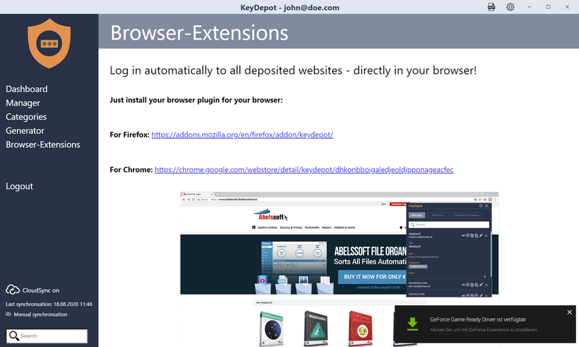 KeyDepot - Abelssoft.net
