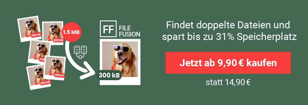 Kaufe FileFusion jetzt für nur 9,90 € statt 14,90 €